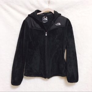 The North Face Black Fleece Zip Up Hoody Jacket